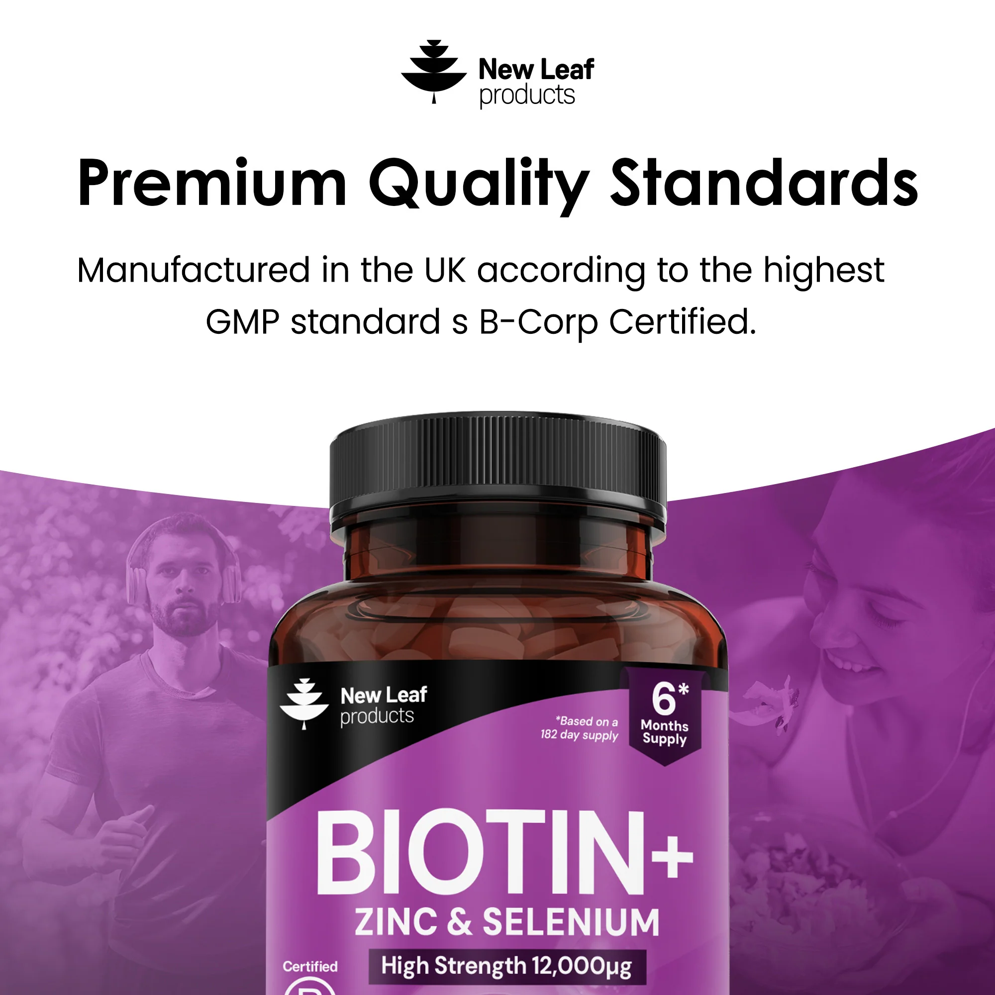 Biotin+ Vitamin B7 Tablets 365 Fill - Image 5